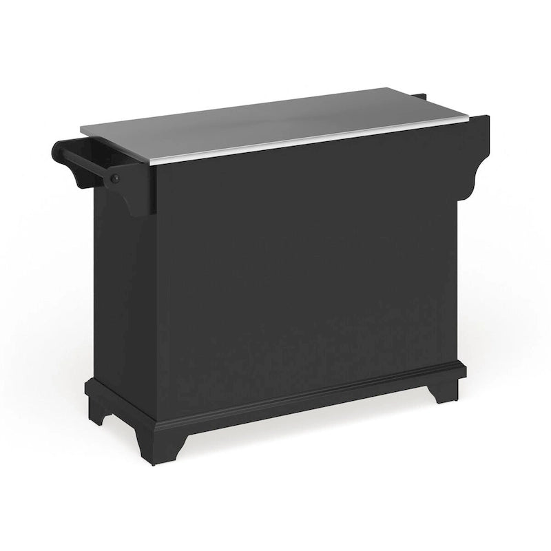 Lafayette Stainless Steel Top Full Size Kitchen Island/Cart - 18d x 51.5w x 36h