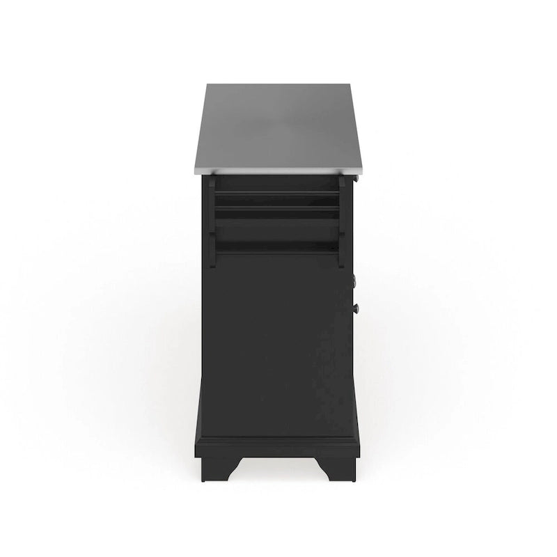 Lafayette Stainless Steel Top Full Size Kitchen Island/Cart - 18d x 51.5w x 36h