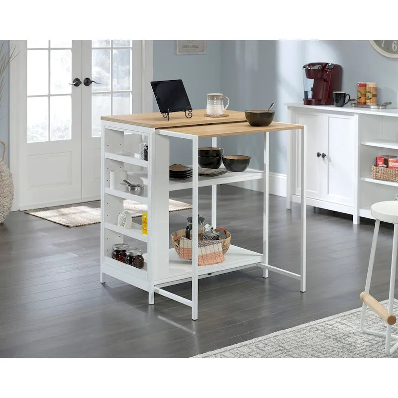 Kitchen Island Baltic Oak/white