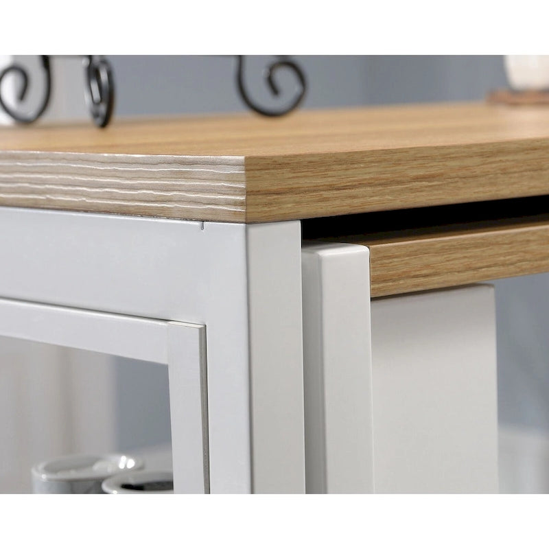 Kitchen Island Baltic Oak/white