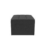 RealRooms Convertible Lounger Ottoman Sofa Chair with 4-in-1 Design