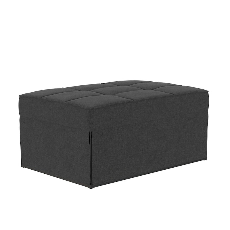 RealRooms Convertible Lounger Ottoman Sofa Chair with 4-in-1 Design
