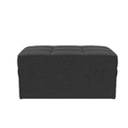 RealRooms Convertible Lounger Ottoman Sofa Chair with 4-in-1 Design