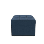 RealRooms Convertible Lounger Ottoman Sofa Chair with 4-in-1 Design