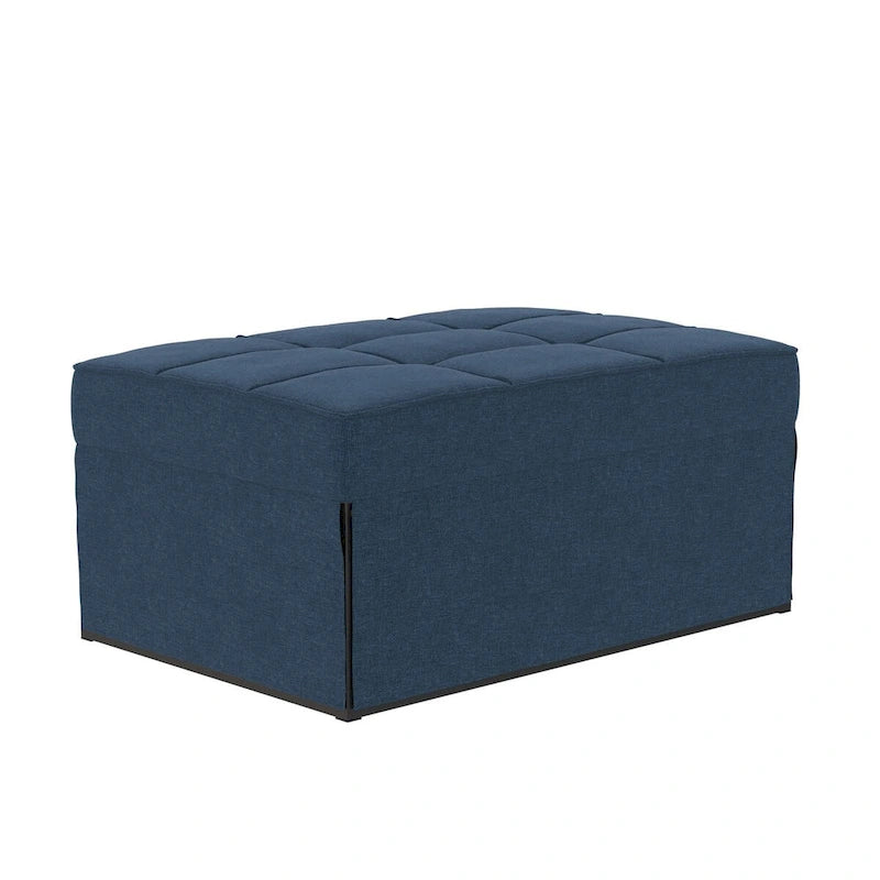 RealRooms Convertible Lounger Ottoman Sofa Chair with 4-in-1 Design
