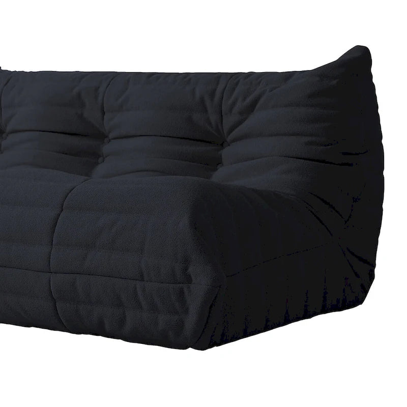 Teddy Velvet Sofa Bean Bag Couch Sets