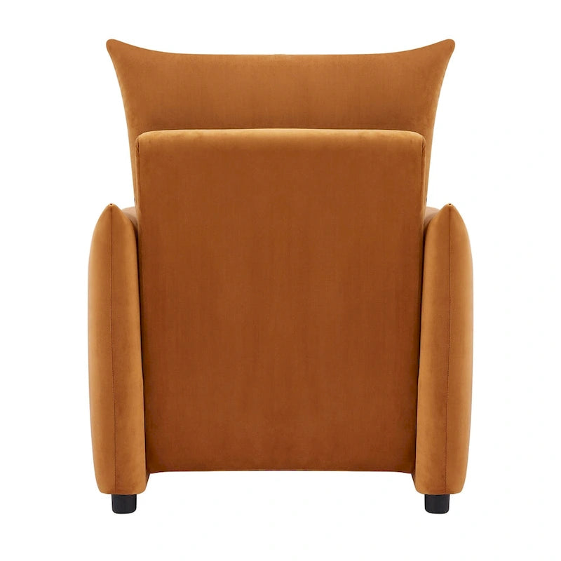 33-inch Modern Low-Profile Armchair with Plush Cushioning