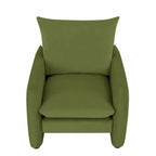 33-inch Modern Low-Profile Armchair with Plush Cushioning