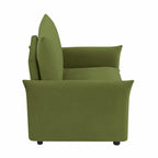 33-inch Modern Low-Profile Armchair with Plush Cushioning