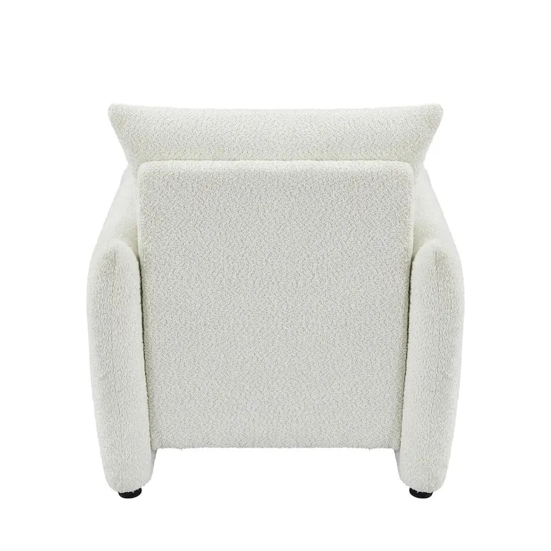 33-inch Modern Low-Profile Armchair with Plush Cushioning