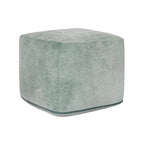 Villa by Classic Home Heirloom 18 Velvet Pouf