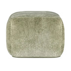 Villa by Classic Home Heirloom 18 Velvet Pouf
