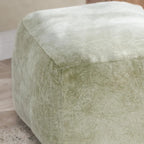 Villa by Classic Home Heirloom 18 Velvet Pouf