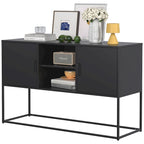 Metal Sideboard Cabinet with Adjustable feet