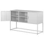 Metal Sideboard Cabinet with Adjustable feet
