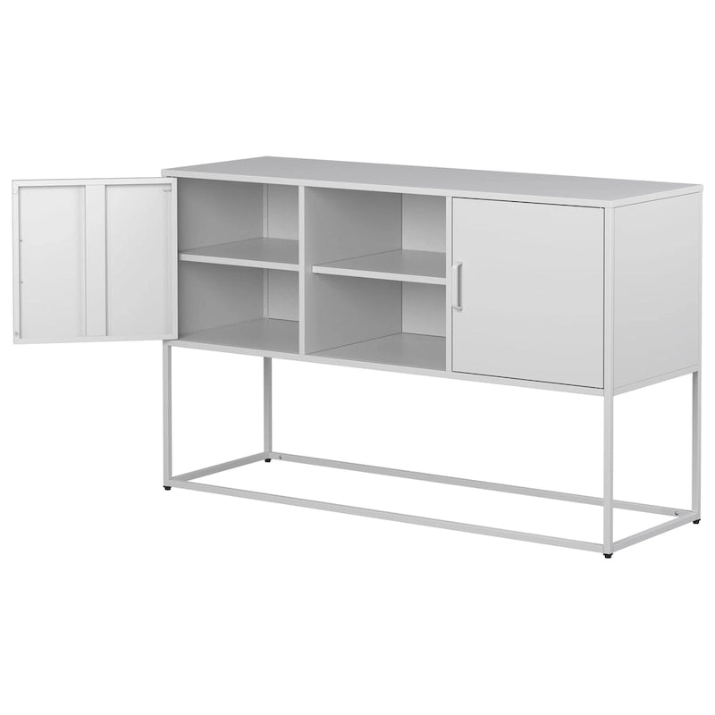 Metal Sideboard Cabinet with Adjustable feet