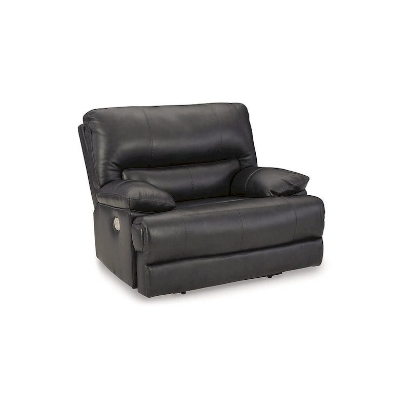 Signature Design by Ashley Mountainous Black Power Recliner