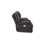 Signature Design by Ashley Mountainous Black Power Recliner