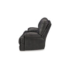 Signature Design by Ashley Mountainous Black Power Recliner