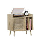 Large Record Player Stand - 15.74D x 25.98W x 25.19H