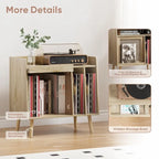 Large Record Player Stand - 15.74D x 25.98W x 25.19H