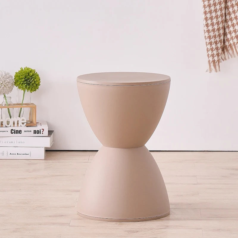 Modern Prince Stool Side Table Contemporary Modern Accent Stool for Stylish Home Accents