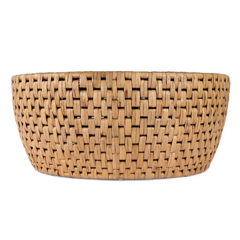 Captiva Round Rattan Drum Coffee Table