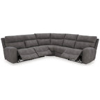 Signature Design by Ashley Next-Gen DuraPella 5-Piece Power Reclining Sectional - 105.5W x 104.5D x 42H
