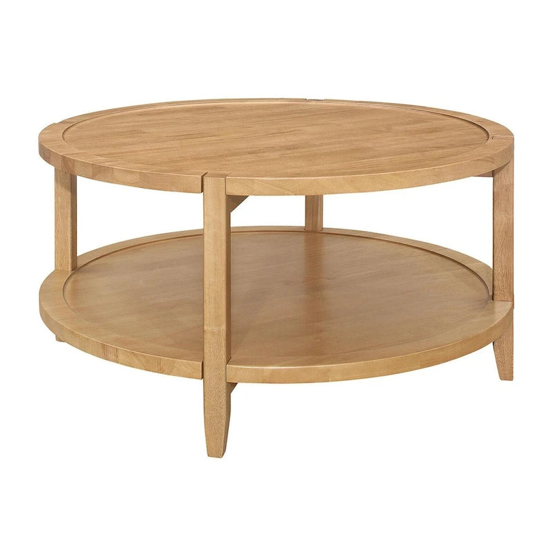 Isbell Maple Coffee Table with Shelf