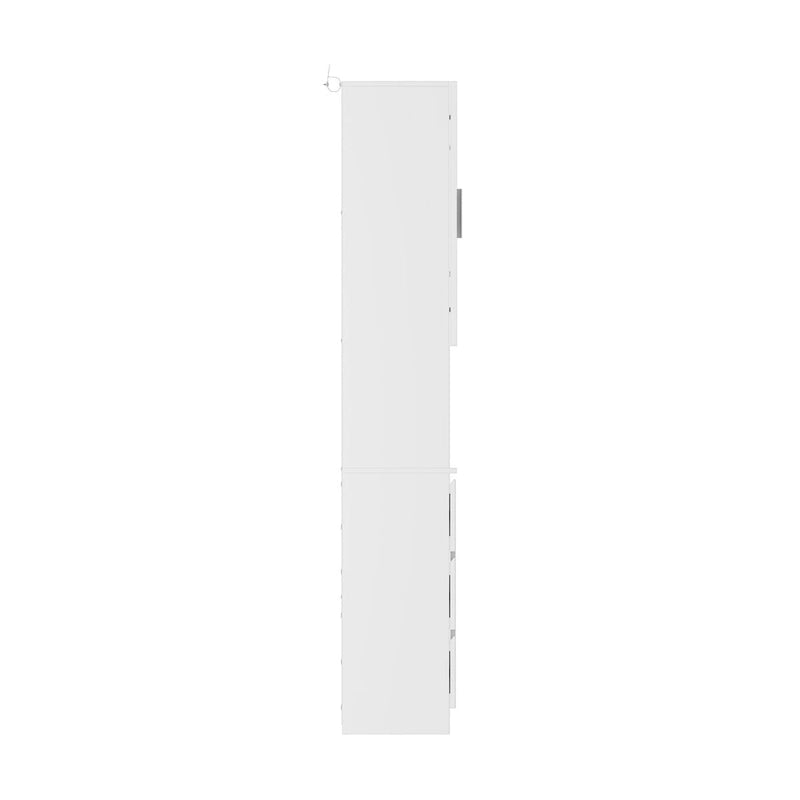 Modular Buffet and Display Cabinet - Modular Design in Pristine White