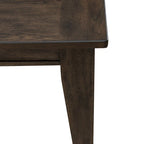 Midland Falls Rustic Brown 6 Piece Rectangular Table Set