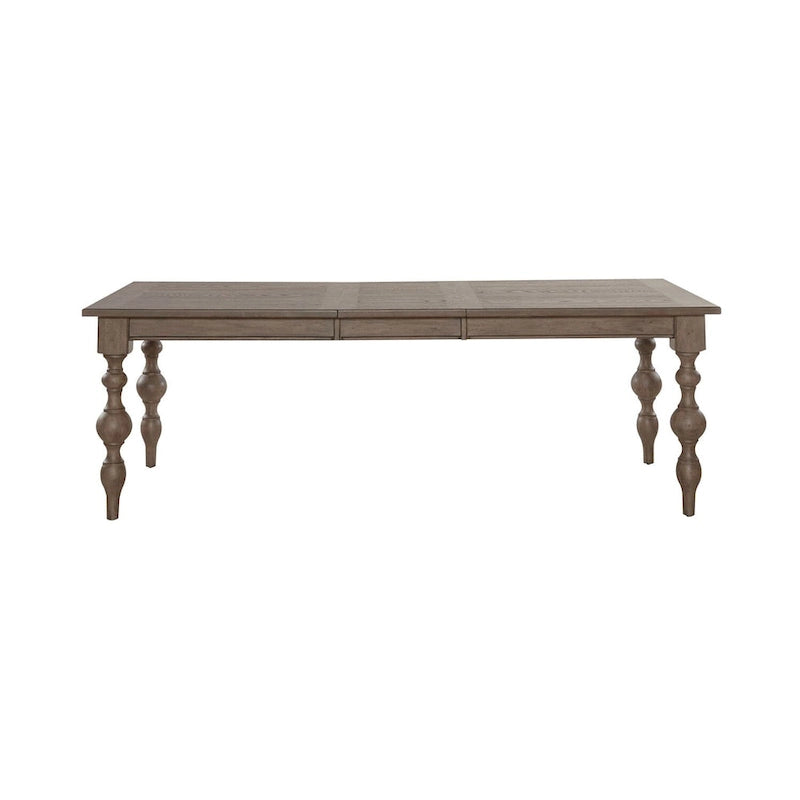 Americana Farmhouse Dusty Taupe Rectangular Leg Table