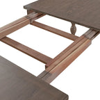 Americana Farmhouse Dusty Taupe Rectangular Leg Table