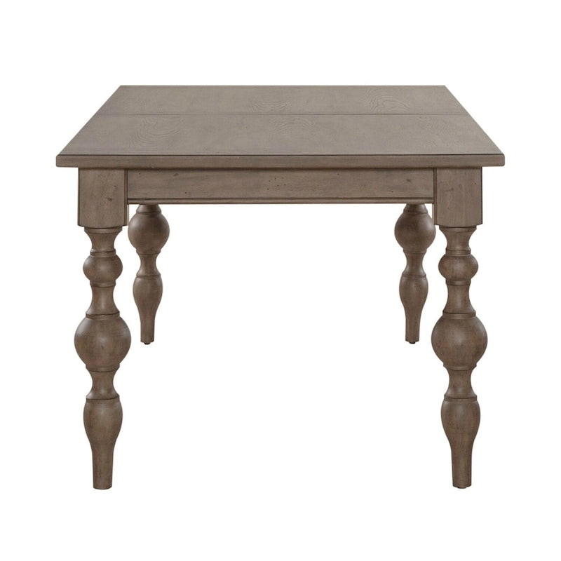 Americana Farmhouse Dusty Taupe Rectangular Leg Table