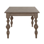 Americana Farmhouse Dusty Taupe Rectangular Leg Table