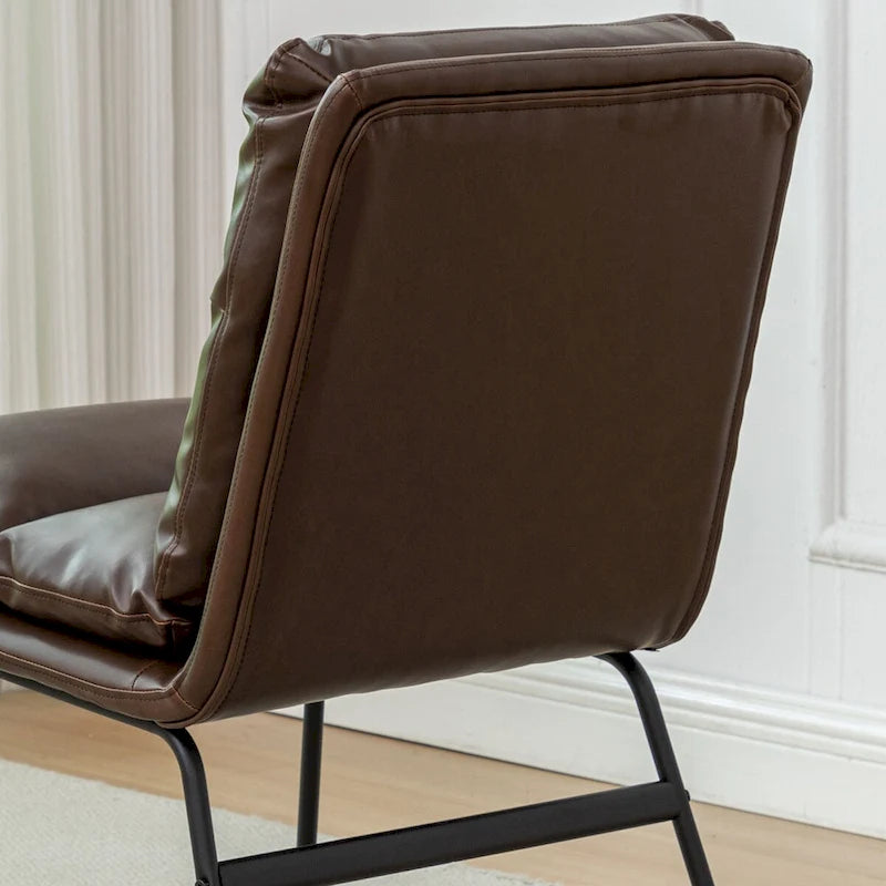 Roundhill Furniture Milos Upholstered Dining Chairs, Set of 2 - N/A
