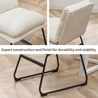 Roundhill Furniture Milos Upholstered Dining Chairs, Set of 2 - N/A