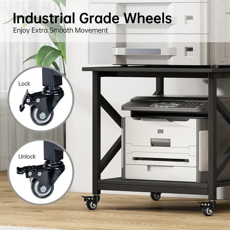 23.6 Inches Large Printer Stand