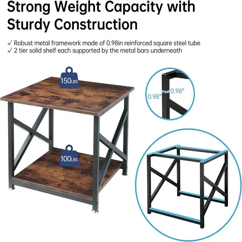23.6 Inches Large Printer Stand