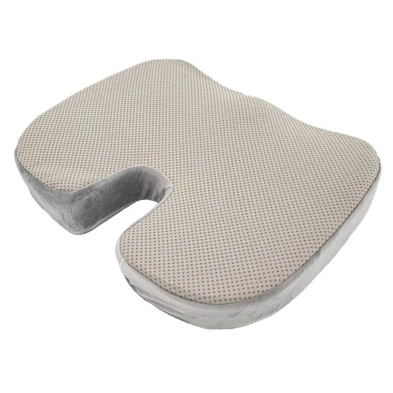 Memory Foam Cooling Gel Seat Cushion Enhanced Orthopedic Contour Coccy Cushion