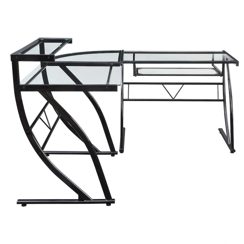 Constellation L Shaped Home Office Gaming Editing Desk