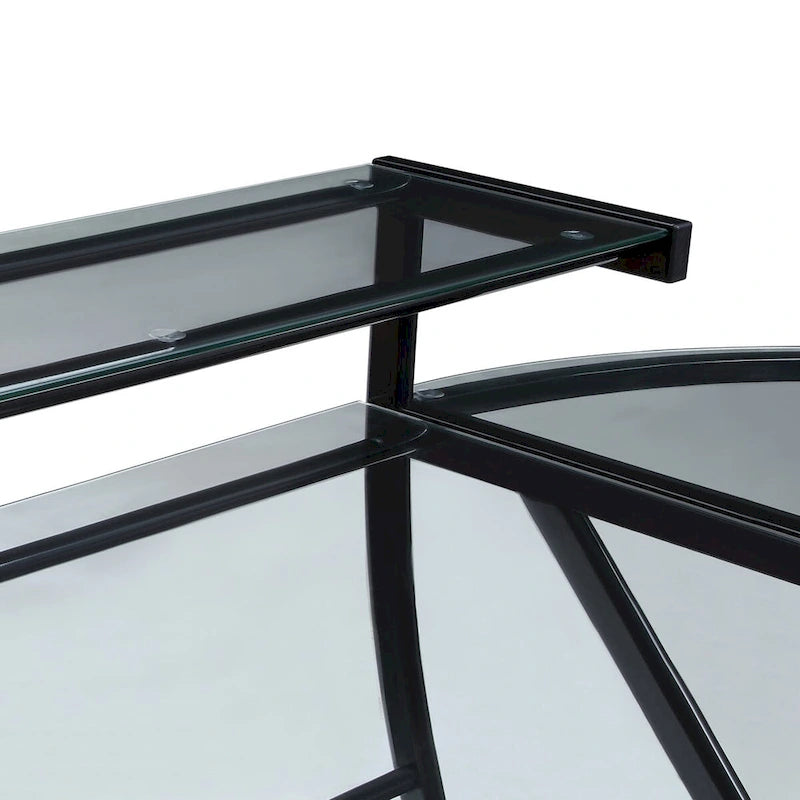 Constellation L Shaped Home Office Gaming Editing Desk