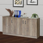 Saint Birch Alaska 3-Door Credenza Storage Cabinet