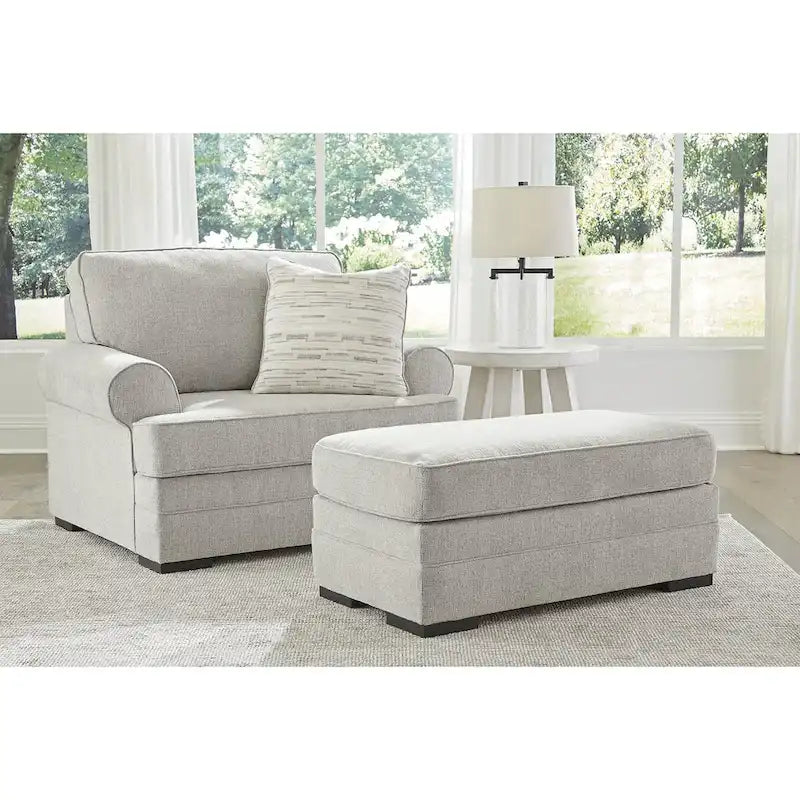 Signature Design by Ashley Eastonbridge Gray Ottoman