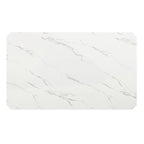 Best Quality Furniture Faux Marble Dining Table - White Faux Marble - Table Only