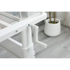 Hand Crank Adjustable Drafting Drawing Table with Stool and 2 Drawers