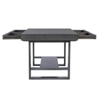 Wilson Grey Wooden Counter Height Dining Table with Storage