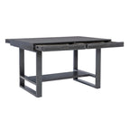 Wilson Grey Wooden Counter Height Dining Table with Storage