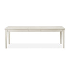 Furniture of America Chase Modern 90-inch Wood Extendable Dining Table with 18-inch Leaf