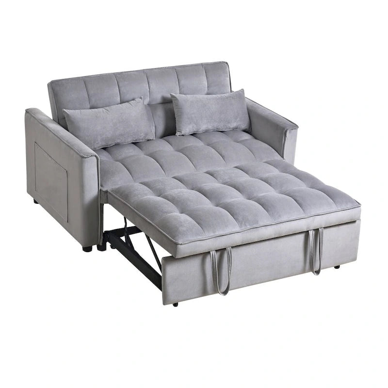 Convertible Sleeper Sofa Bed, Modern Pull Out Couch Bed